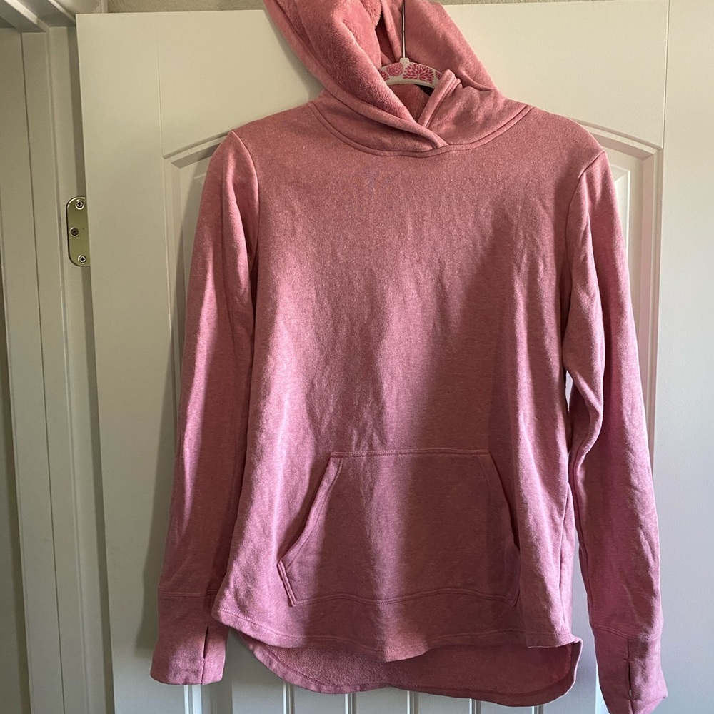 Pink hoodie